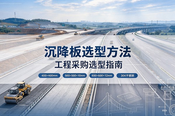 彭山沉降板选择方法