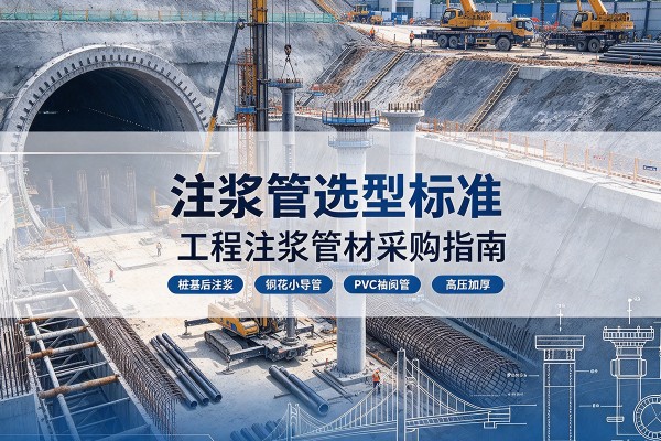 彭山注浆管选型标准
