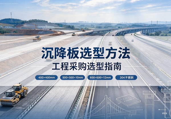 彭山沉降板选择方法
